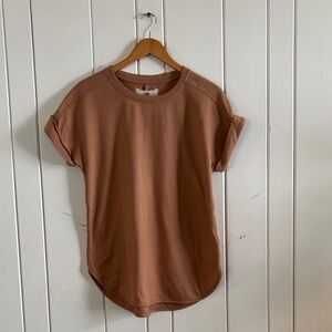 Cupio Brown Short Sleeve Tee
